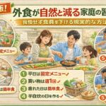 【保存版】外食が自然と減る家庭の習慣5つ｜我慢せず食費を下げる現実的な方法