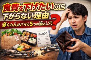 食費を下げたいのに下がらない理由｜多くの人がハマる5つの落とし穴